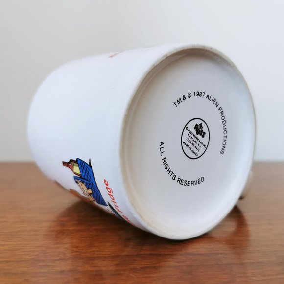 Alf Coffee Mug Funny Diet 1980s TV Show Character Russ Berrie Made in Korea - Picture 11 of 11